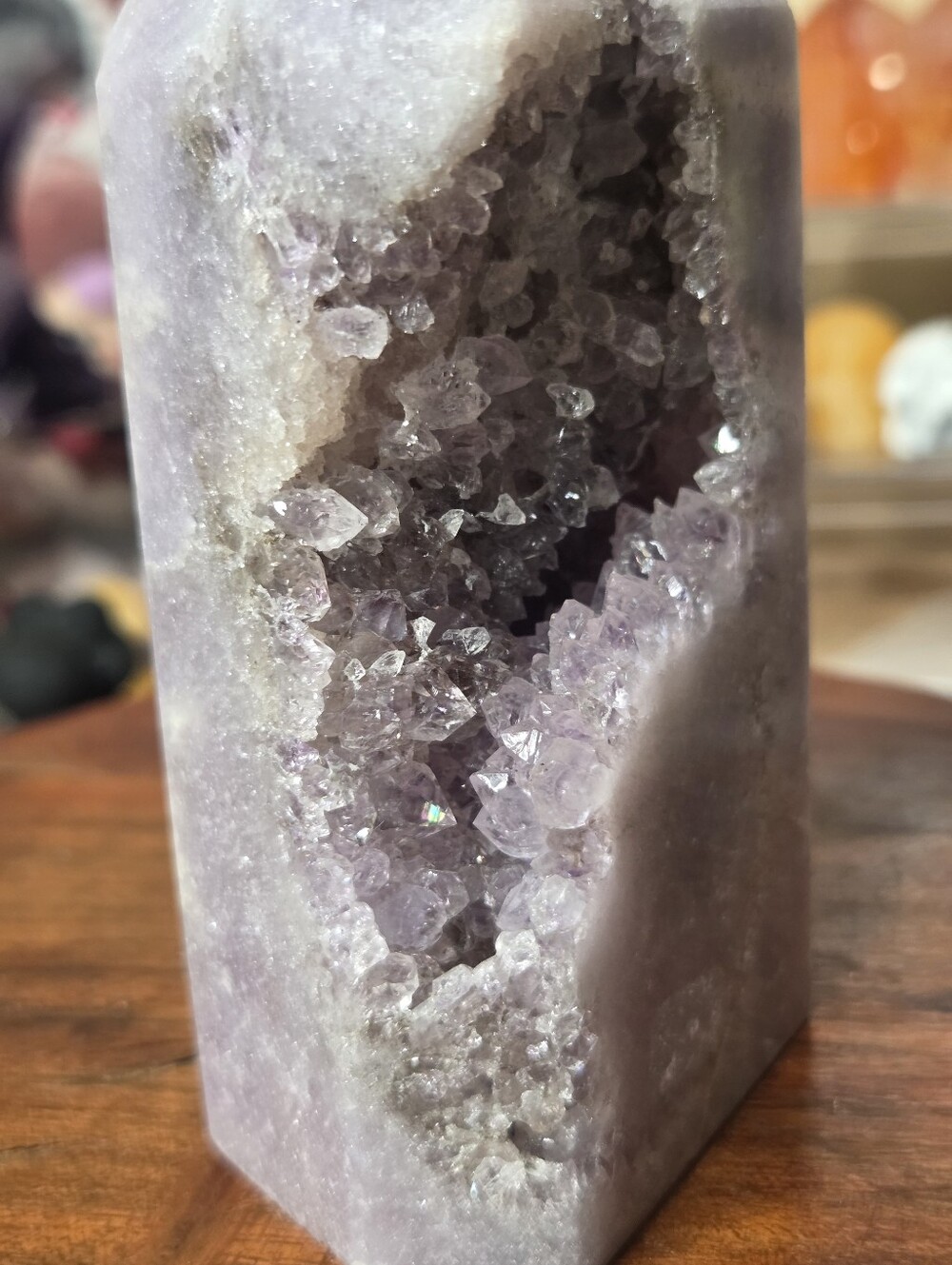 Amethyst Tower 4 In ( Stress Relief) - Picture 5 of 9